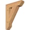 Ekena Millwork Traditional Slat Smooth Bracket, Western Red Cedar, 3 1/2"W x 16"D x 20"H BKT04X16X20TRA06SWR - alternate 1